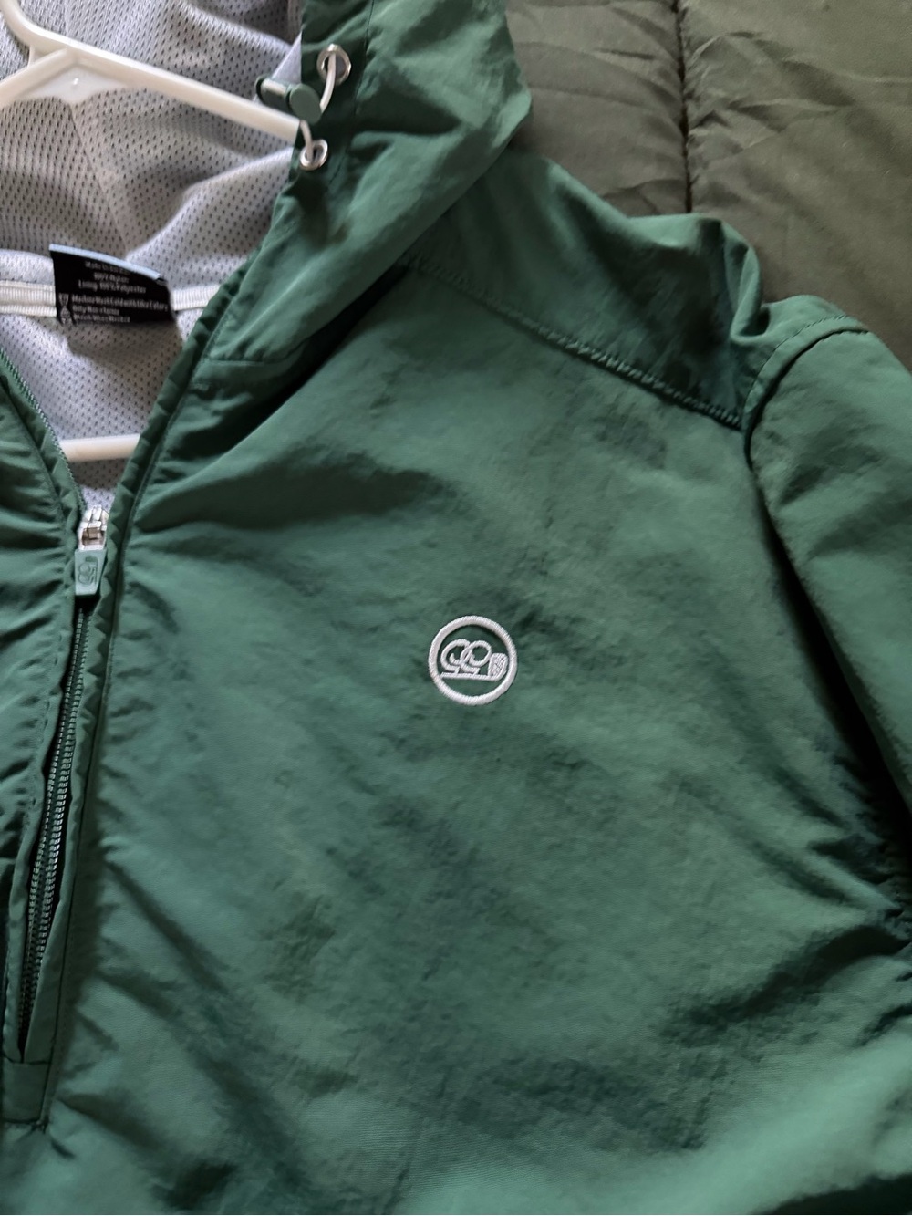 Good Good Men's Hooded Windbreaker Jacket